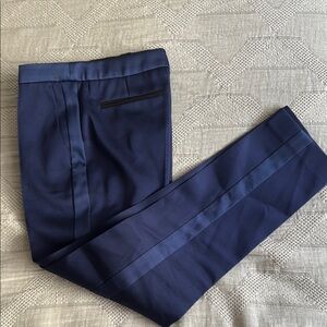 Sandro Blue Tailored Trousers for Formal Occasions